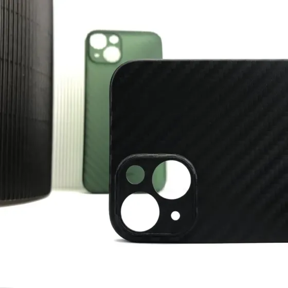 Iphone 13 Ультратонкий чехол PC карбон (черный) Одесса