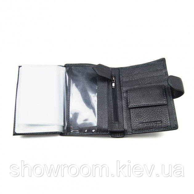 Шкіряне чоловіче портмоне на застібці Marco Coverna (2302) Київ - фото 3