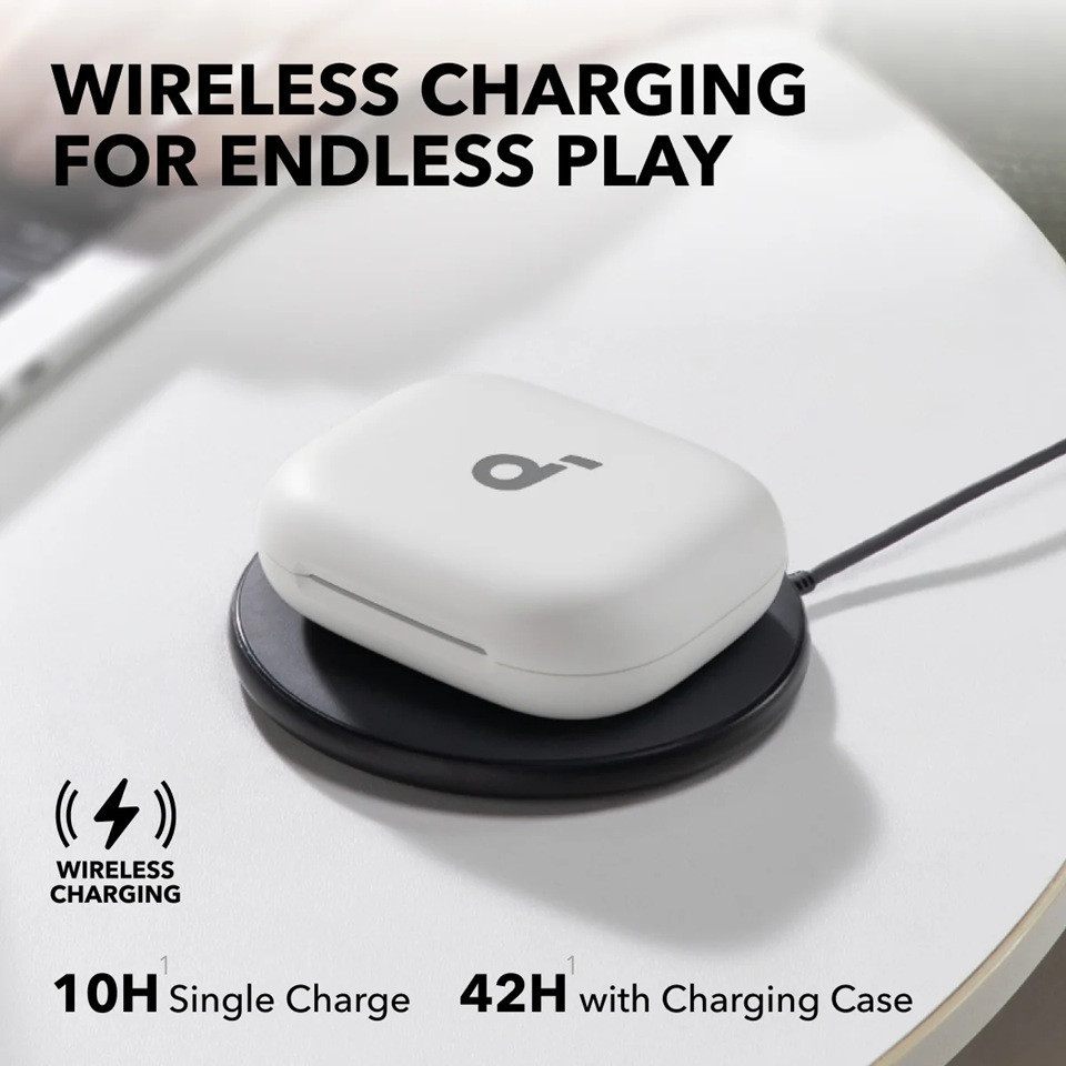 Bluetooth-гарнітура Anker SoundСore AeroFit 2 White (A3874G21) ( Білий ) Харьков - изображение 5