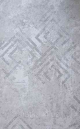 Шпалери вінілові на флізеліні Marburg Memoria 1.06х10 під старовину фігури на штукатурці сіро-бежеві зі сріблом Київ