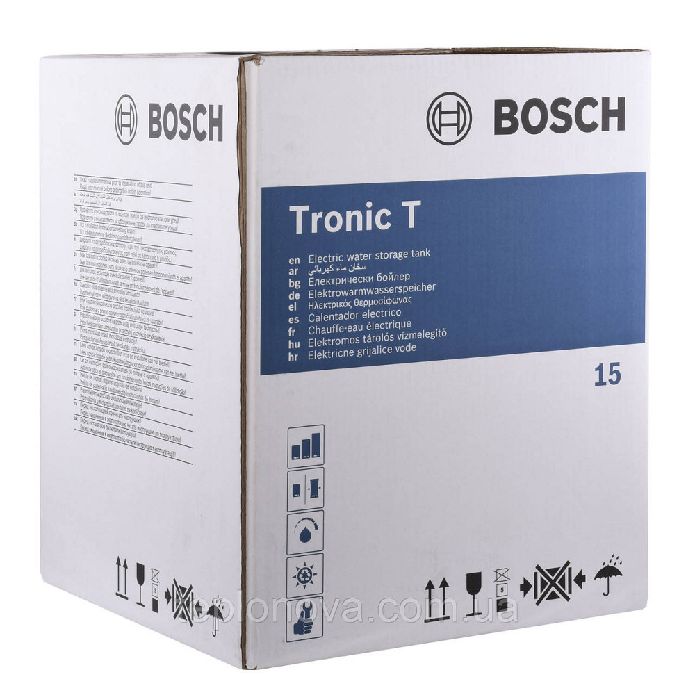 Водонагрівач Bosch Tronic 2000 TR 2000 15 B / 15 л 1500 W (над мийкою) Чернівці - фото 5