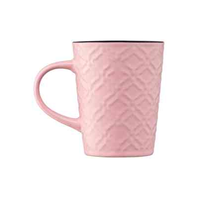 Чашка Ardesto Relief 320 мл Pink (AR3474P) Вінниця