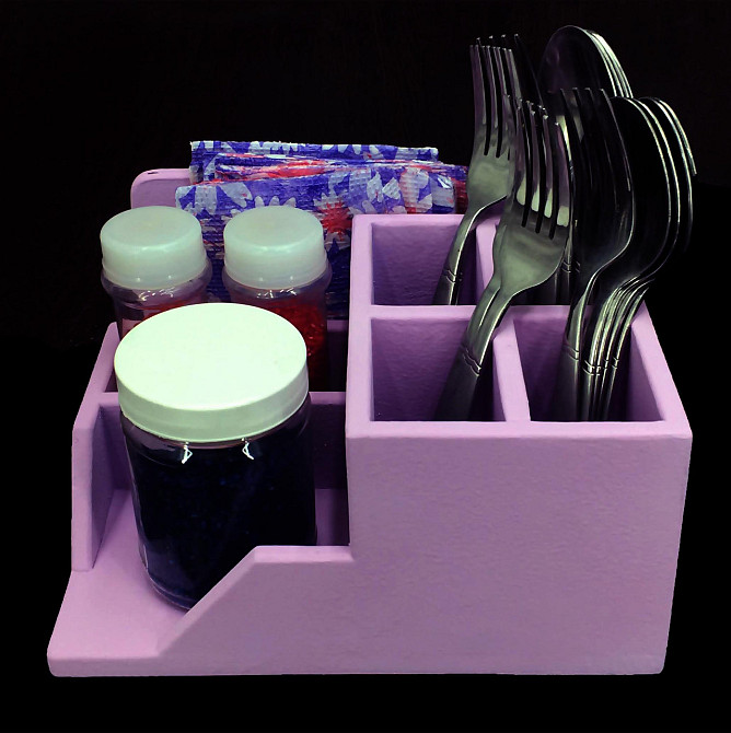 Підставка для столових приладів "Феста" флокс Миколаїв - фото 2