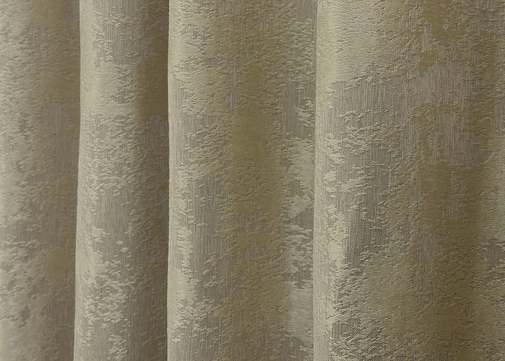 Комплект готовых штор VR-Textil Жаккард Sultan XO № 1284ш Золотистый 200х270 см 2 шт (32-048) Киев - изображение 7