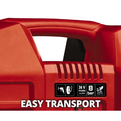 Автомобильный компрессор Einhell TE-AC 36/8 Li OF Set-Solo PXC (без АКБ и ЗУ) (4020440) Винница - изображение 8