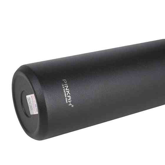 Термос-пляшка Pinkah PJ-3569 600 мл, чорна Вінниця