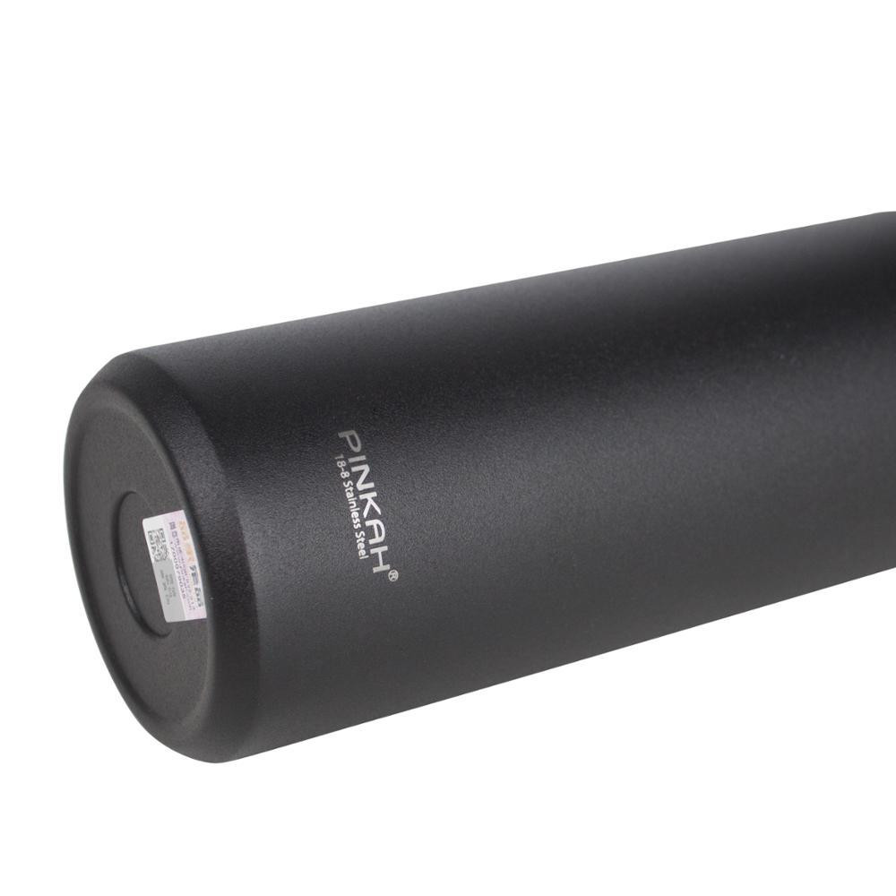 Термос-пляшка Pinkah PJ-3569 600 мл, чорна Вінниця - фото 4