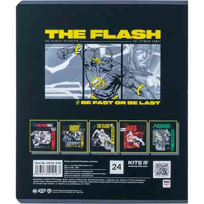 Зошит Kite DC Comics 24 аркушів, клітинка (DC24-238) Вінниця