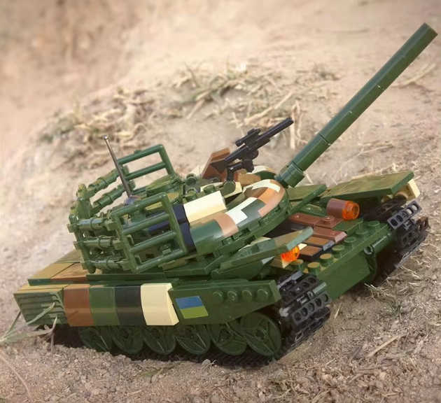 Конструктор детский Танк 