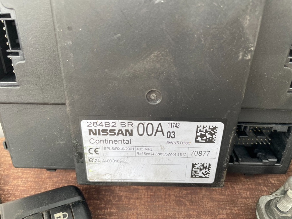 Блок керування двигуном Nissan Qashqai 1.6 бензин 2007-2013 (MEC940-220) комплект Ковель - фото 3