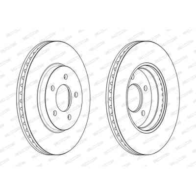 Гальмівний диск FERODO DDF2357C Вінниця