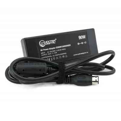 Блок питания к ноутбуку Extradigital HP 18.5V, 4.9A, 90W (oval) (PSH3838) Винница