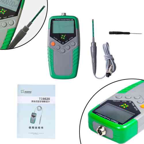 TD8620 — професійний гаусометр і магнітометр для вимірювання магнітного поля 0–2000 мТл Київ
