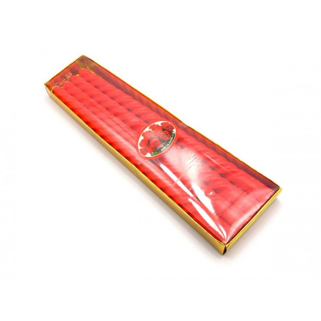 Свічки червоні набір 4 шт Київ - фото 1