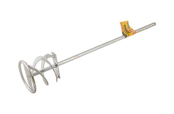 Міксер будівельний для фарб та сумішей MASTERTOOL стрічковий HEX Ø 80 мм L 400 мм 80-0018 Коломия