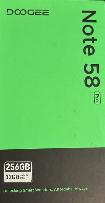 Смартфон Doogee Note 58 Pro. Киев - изображение 2