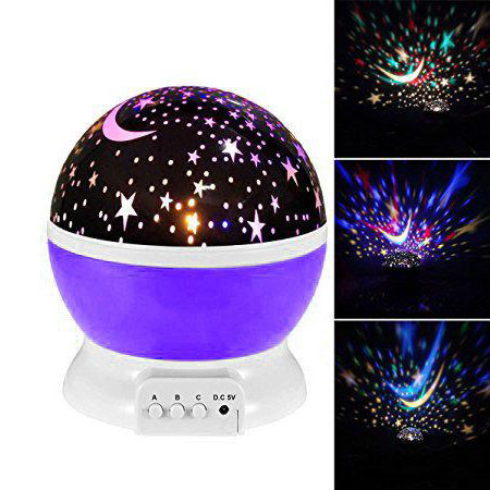 Ночные светильники Star Master Big, Детская аккумуляторная лампа 7 цветов, Ночник для любимой EH-98 Львов - изображение 5