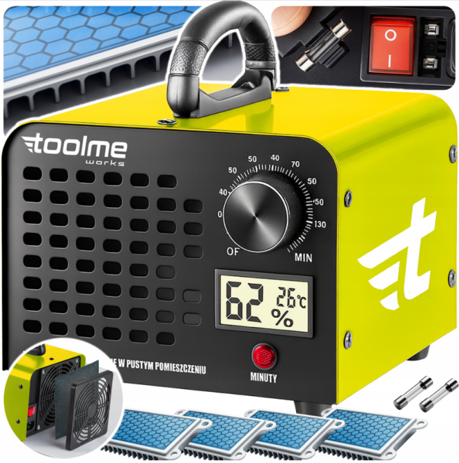 Озонатор 70 000Мг/год 155Вт Toolme (Польща) Київ - фото 1