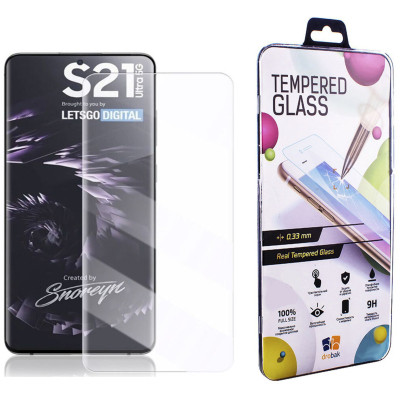 Стекло защитное Drobak Samsung Galaxy S21 Plus (464640) Винница - изображение 1