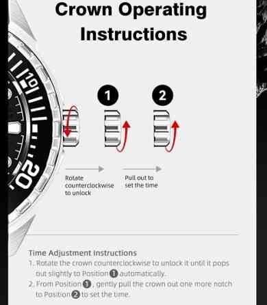 Годинник чоловічий наручний North Edge Triton 30 Bar (Сріблястий) Київ