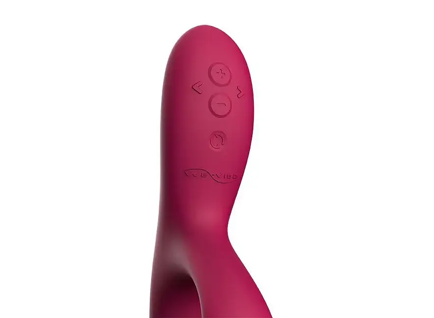 Смарт вібратор-кролик We-Vibe Nova Fuchsia, ергономічний, регульований кут нахилу стовбура Львів - фото 4