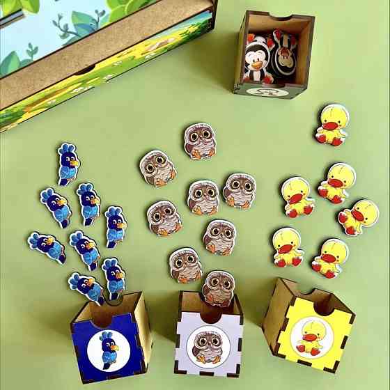 Деревянная настольная игра 