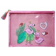 Папка шкільна "Мандарин" поліуретан 34,5*26,5см WB-2122 м'яка на блискавці 1 відд, шт Київ - фото 1