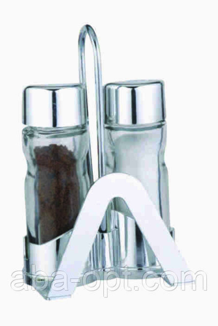 Спецовник ( сіль перець салф ) на пластиковій підставці ( 4 пр) Одеса - фото 1