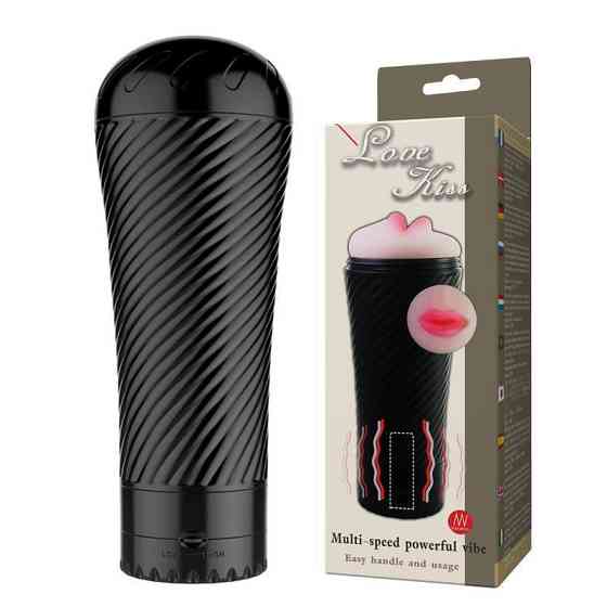 Мастурбатор ротик - Masturbator Cup - Vibration Love Kiss Sex Aura Київ