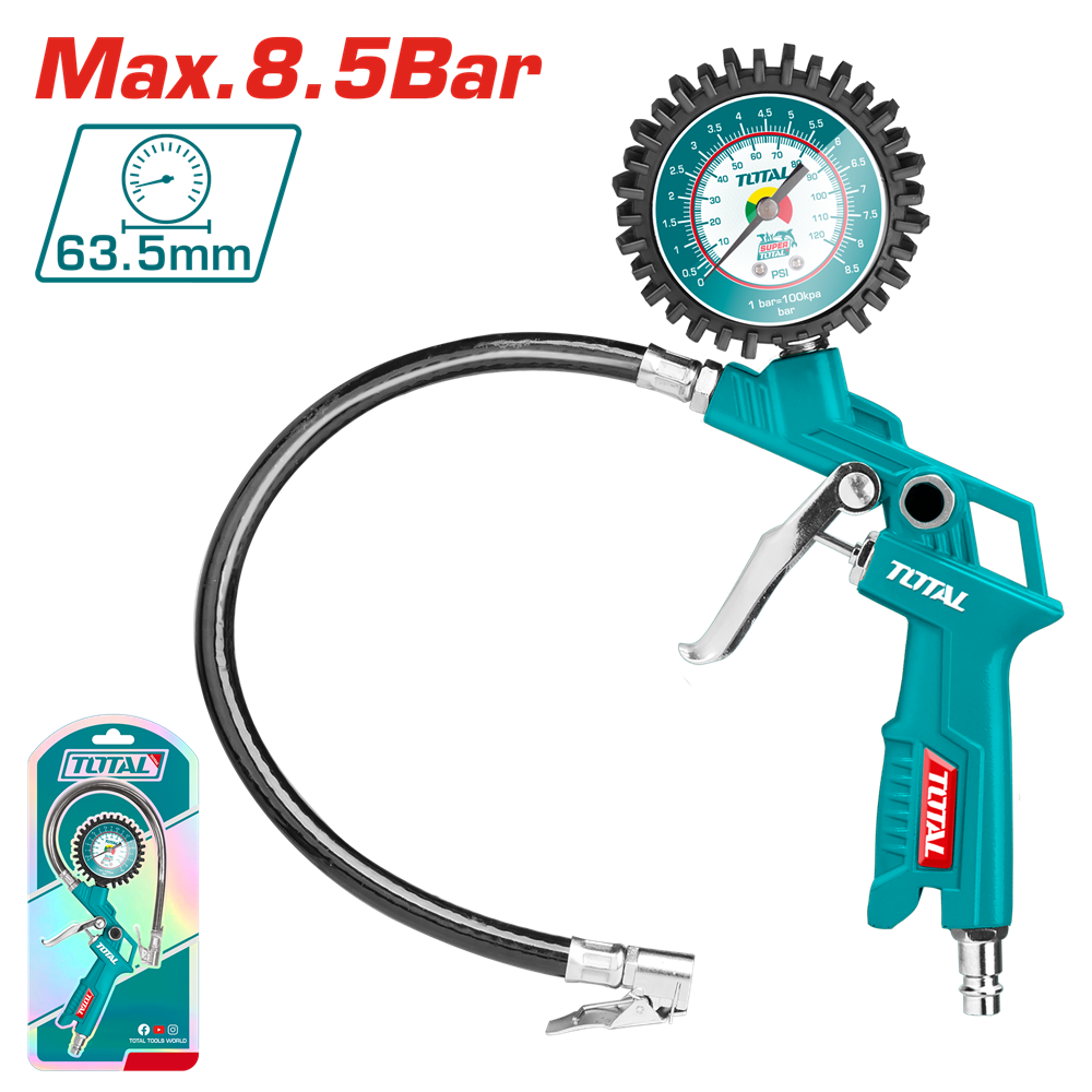 Пістолет для підкачки шин TOTAL TAT11601 (7090219) Київ - фото 1