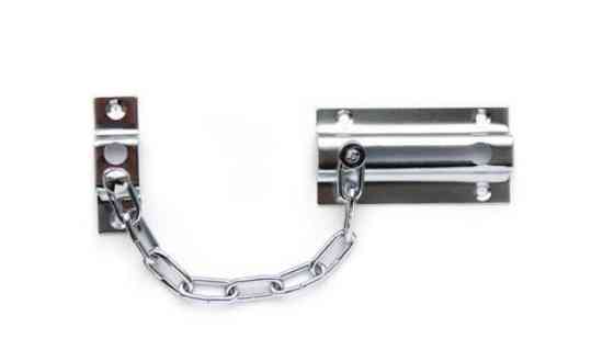 Ланцюжок на двері 11см хром Харків