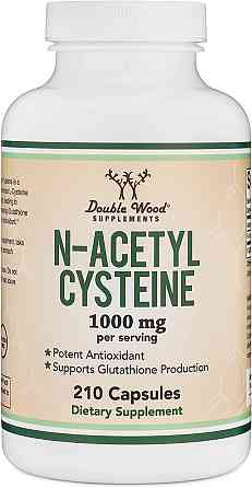 N-Ацетилцистеїн Double Wood N-Acetyl Cysteine 1000 mg 210 capsules Луцьк