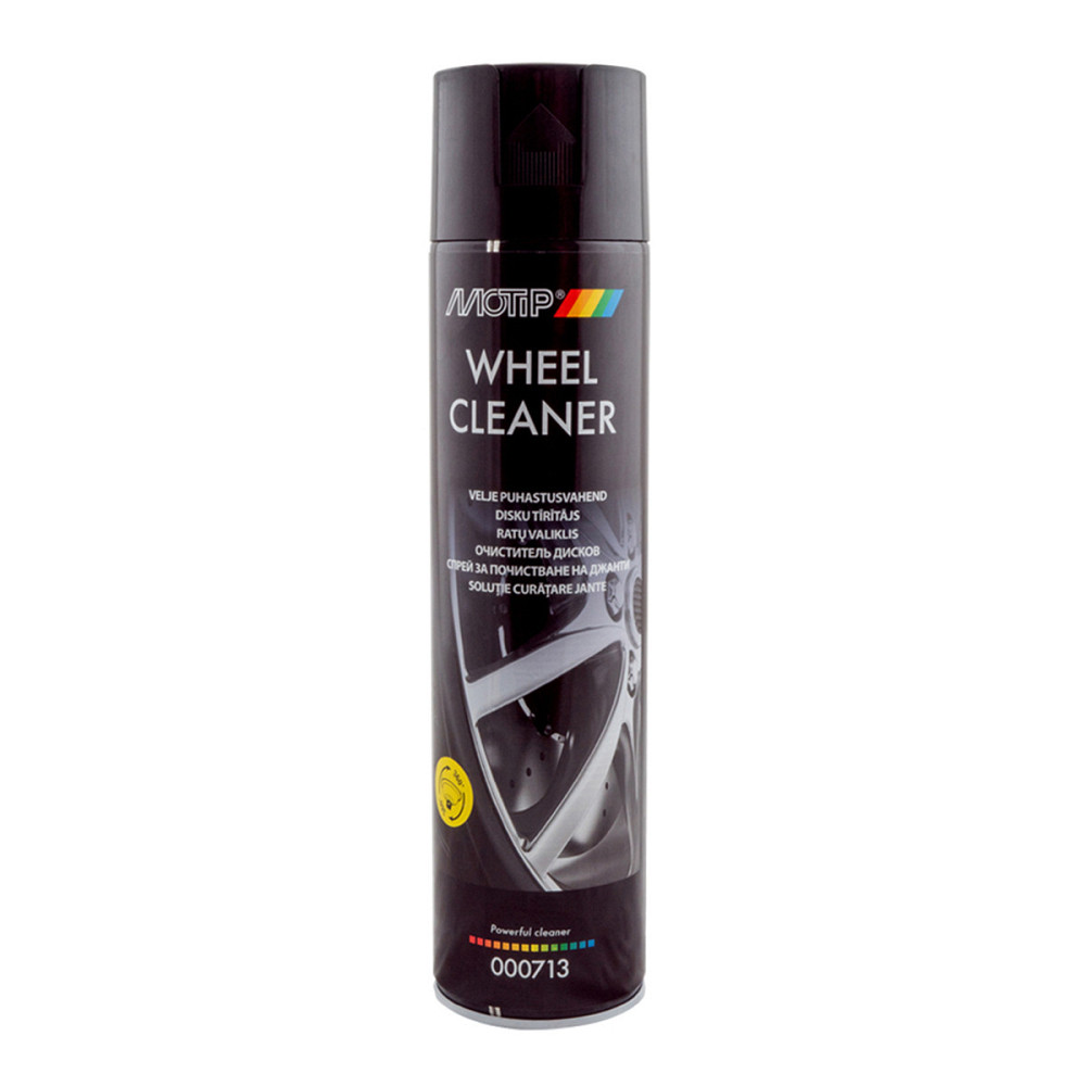 MOTIP Black Line Wheel Cleaner 600 мл — пінний очищувач дисків та ковпаків 000713 Ковель - фото 1