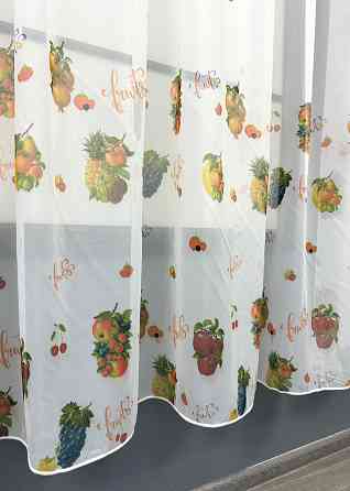 Кухонная арка VR-Textil № 1755т шифон разноцветный 300х170 см (53-0055) Киев