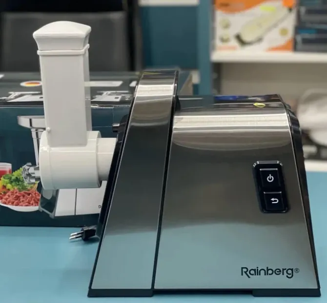 Электромясорубка Rainberg RB-2271 3000 Вт с медным двигателем, насадками для колбас, соковыжималкой  Киев - изображение 5