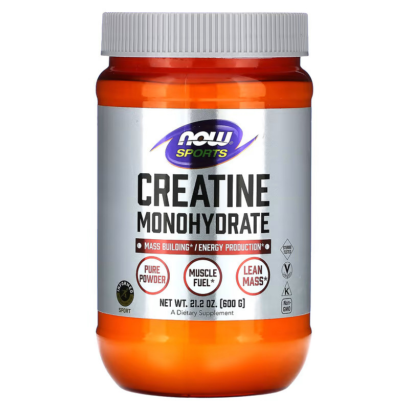 Креатин NOW Creatine Monohydrate 600 g Луцьк - фото 1
