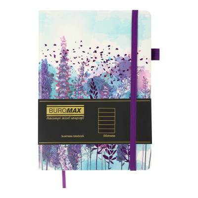 Книга записна Buromax CHERIE А5 96 аркушів лінія, фіолетовий (BM.295205-07) Вінниця - фото 2