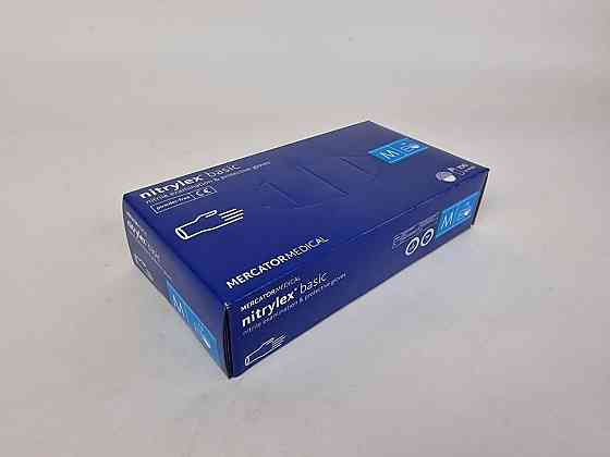 Рукавиці Нітрил Синій (100 шт.) M "nitrylex" (1 пачка) Харків