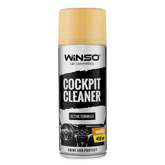 Поліроль для панелі приладів Winso Cockpit Cleaner Ваніль, 450мл Львів