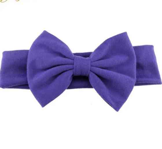 Повязка на голову детская широкая one size фиолетовый Киев