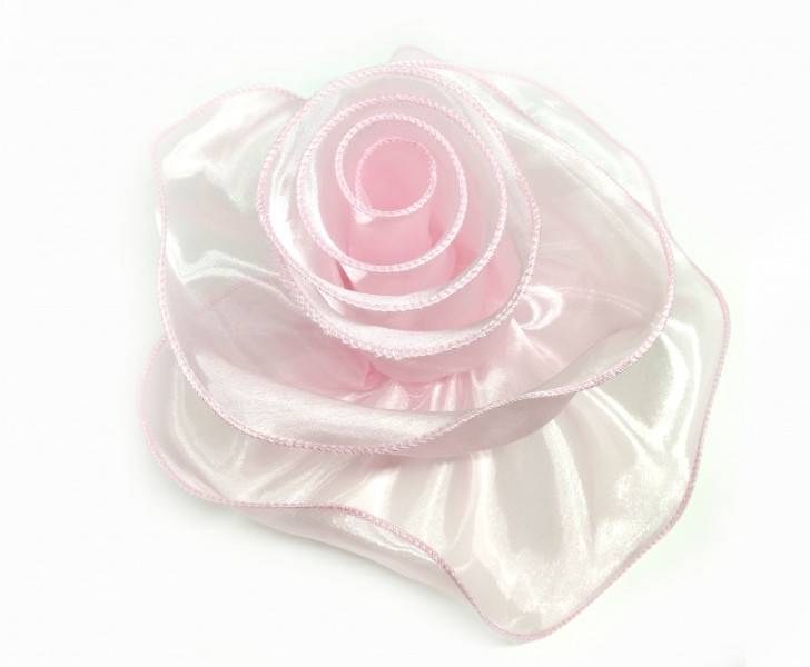 Брошь для одежды большая 22 см Роза розовая Киев - изображение 1