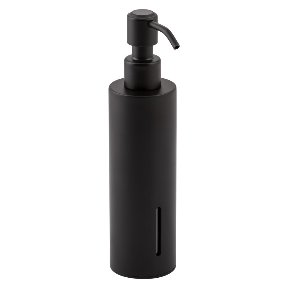 Дозатор для жидкого мыла Qtap Liberty QTLIBBLM11521 Black Киев - изображение 1