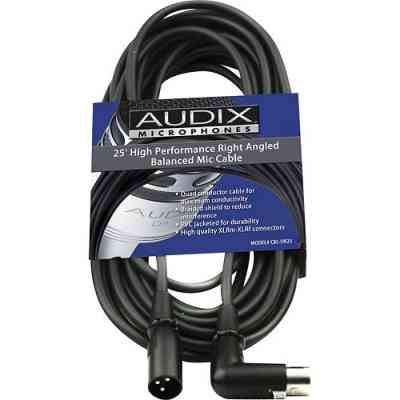 Микрофонный кабель Audix Right Angle XLR Mic Cable (7.5m) (CBL DR25) Винница