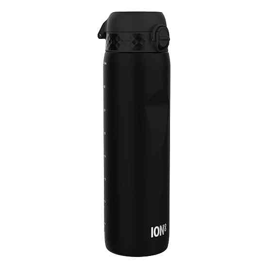 Пляшка для води ION8 1000 мл. (ЕКО пляшка) BPA Free, Black Кам'янське