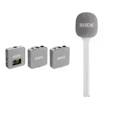 Микрофон RODE Wireless GO III Stone + RODE Interview GO White za 1 zł - Zestaw Wireless Киев - изображение 1