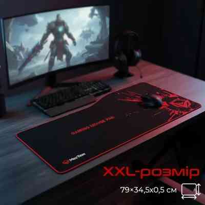 Килимок для мишки Meetion P100 Black/Red (MT-P100) Вінниця