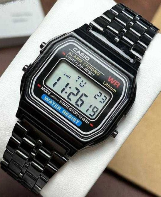 Годинник Casio Vintage A159 Total Black | касіо A168 | часы касыо A159 Київ - фото 4