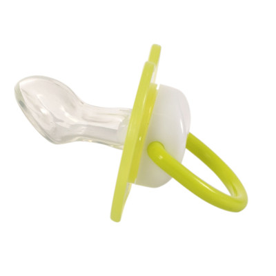 Пустышка Baby Team Силиконовая ортодонтичная С колпачком и кольцом Ночная От 12 месяцев (4824428030083) Винница - изображение 2