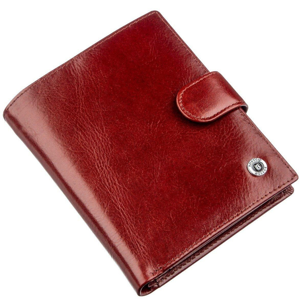 Місткий чоловічий гаманець Boston 18814 Коричневий Київ - фото 10