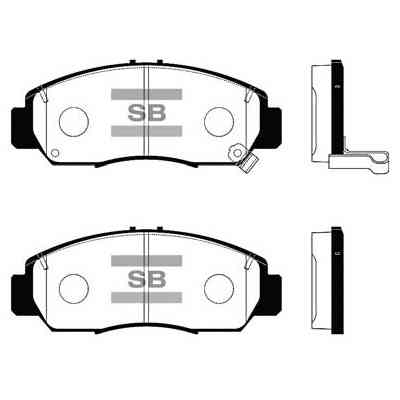 Гальмівні колодки HI-Q SP2012 Вінниця